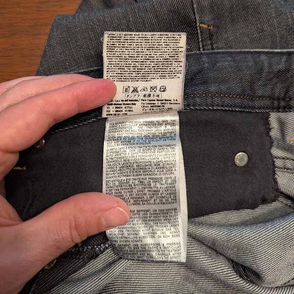 Diesel Viker 0088Z Jeans – W36 L30 Straight Fit Blue Denim, Button Fly - Picture 2 of 10